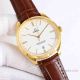 Swiss Copy Omega De Ville 2834 Yellow Gold Leather Strap Watches (6)_th.jpg